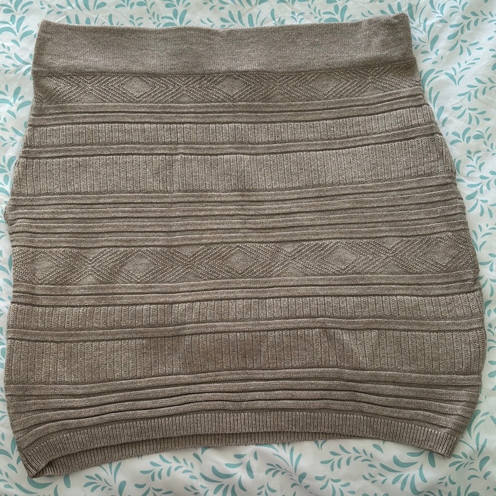 Tan skirt